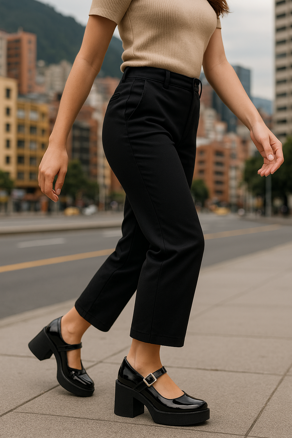 Zapatos De Tacón Negro OCAi - Ginebra