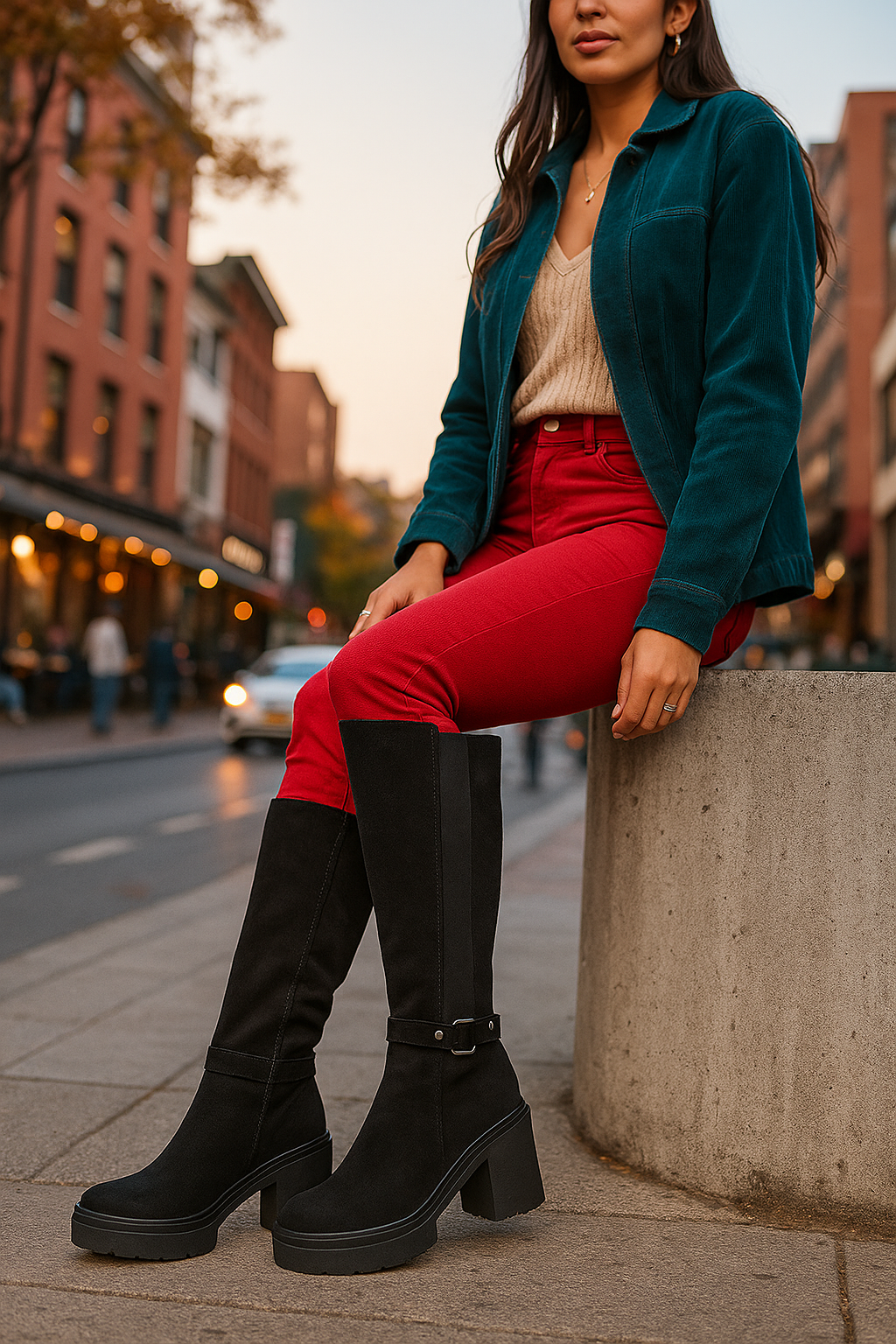 Botas Mujer Negro OCAi - Siena