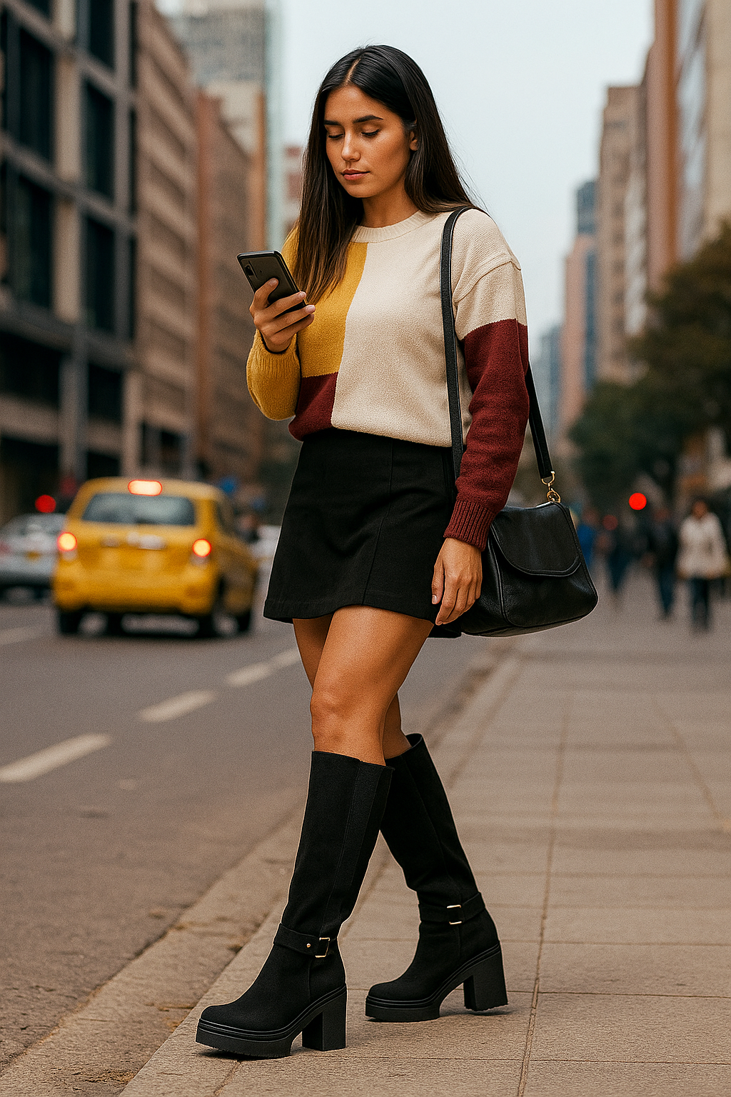 Botas Mujer Negro OCAi - Siena