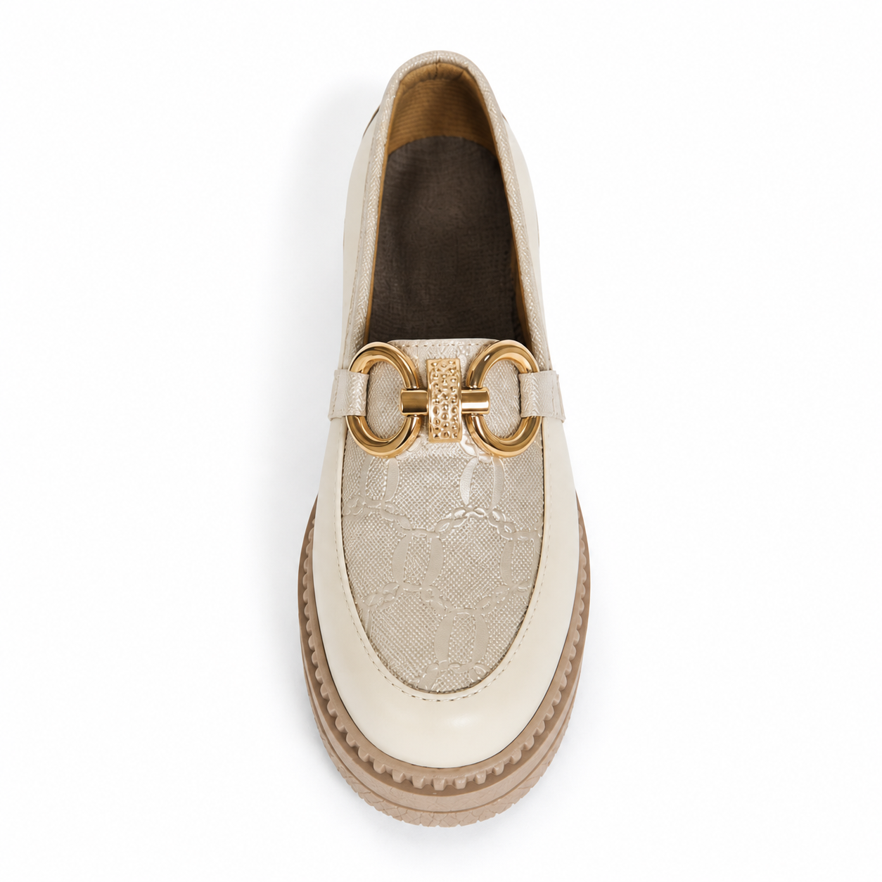Mocasines Mujer Beige OCAi Zara