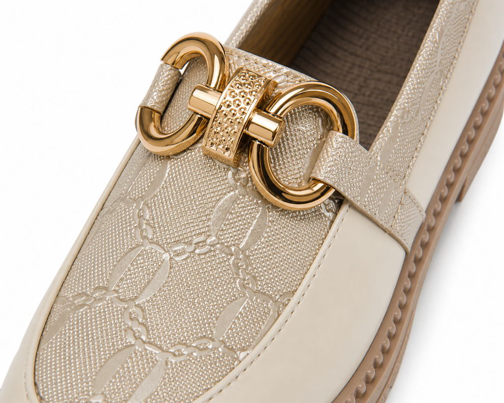 Mocasines Mujer Beige OCAi Zara
