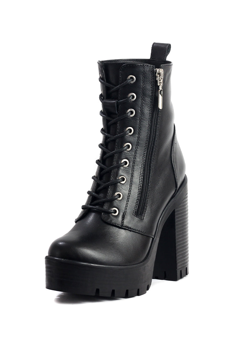 Bota Mujer Cuero Negro OCAi - Kimberly