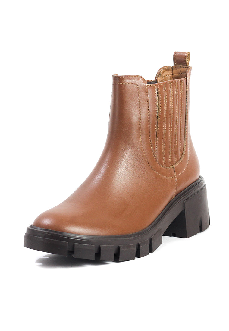 Bota Mujer Cuero Miel OCAi - Silvia