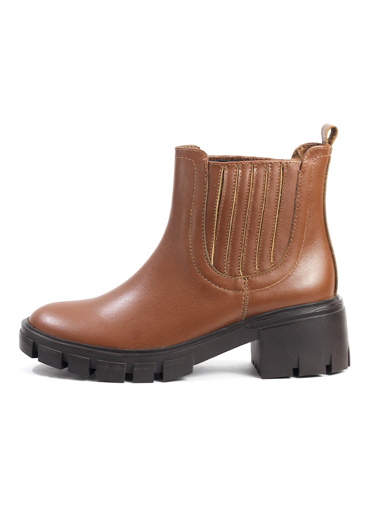 Bota Mujer Cuero Miel OCAi - Silvia