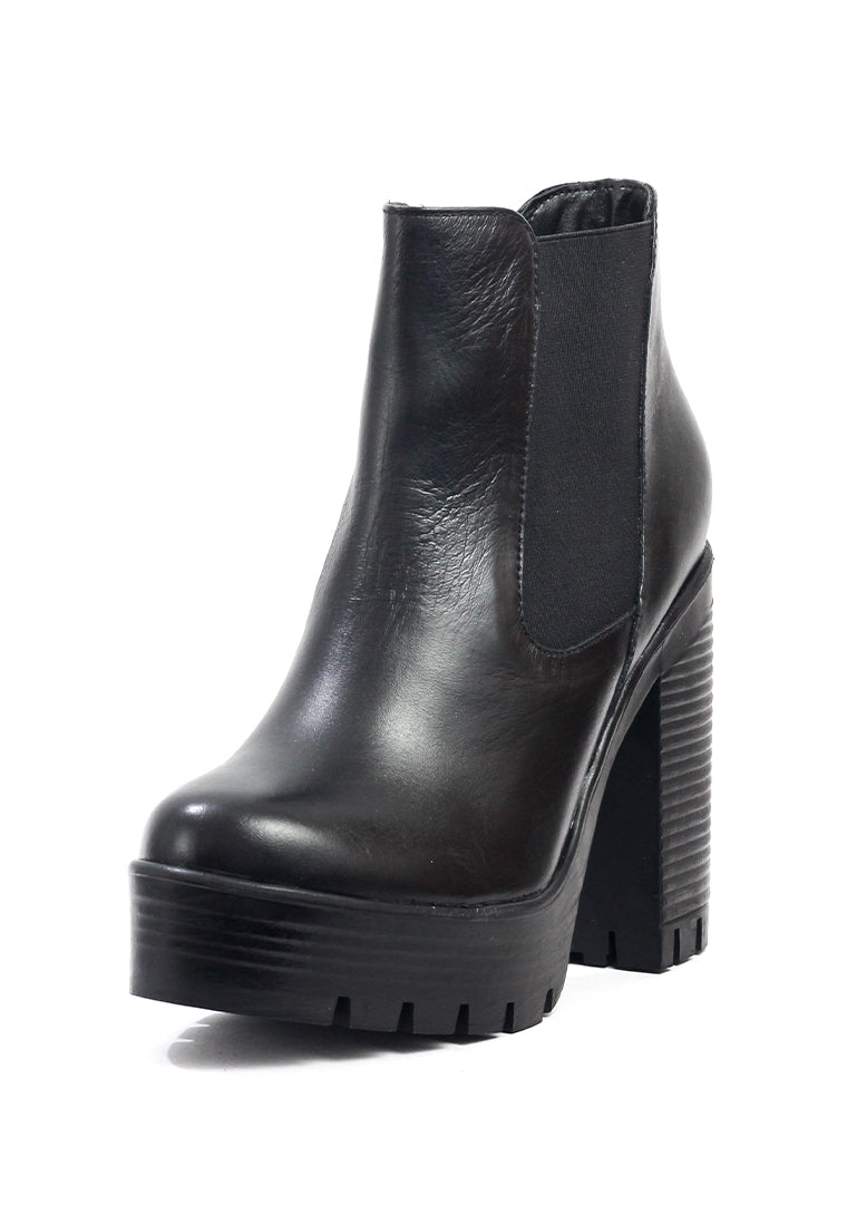 Bota Mujer Cuero Negro OCAi - Renata