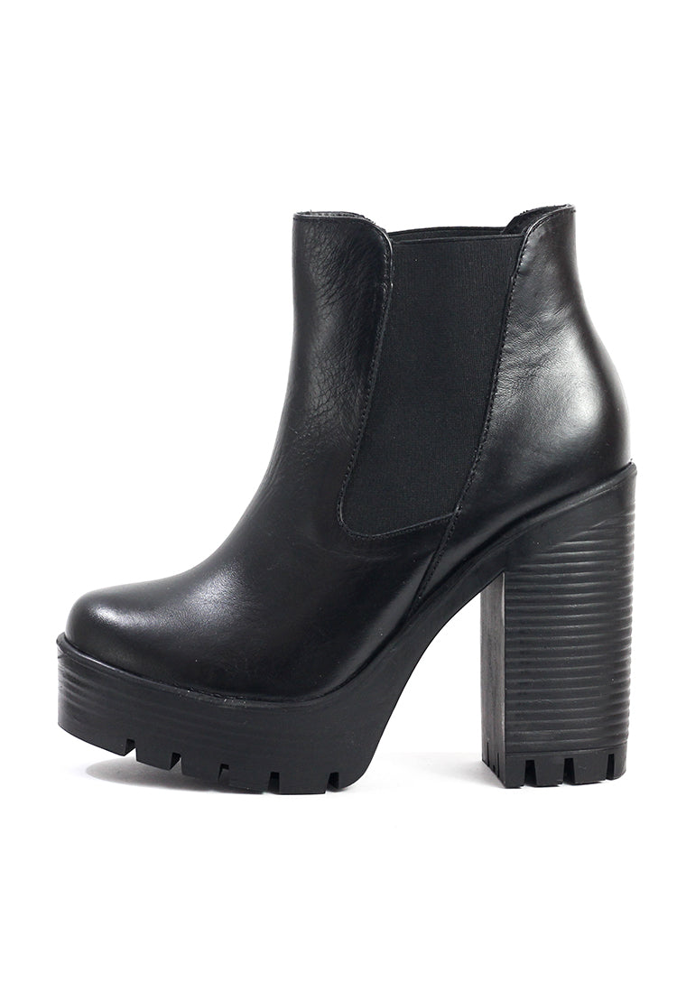 Bota Mujer Cuero Negro OCAi - Renata