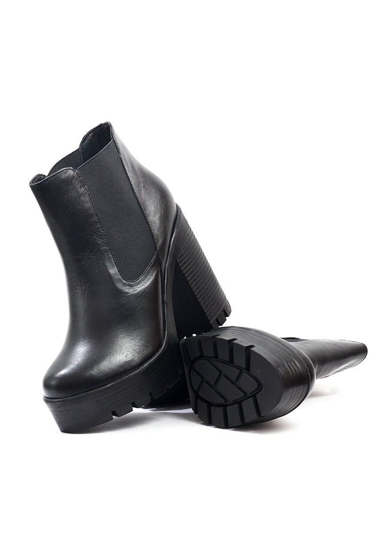 Bota Mujer Cuero Negro OCAi - Renata