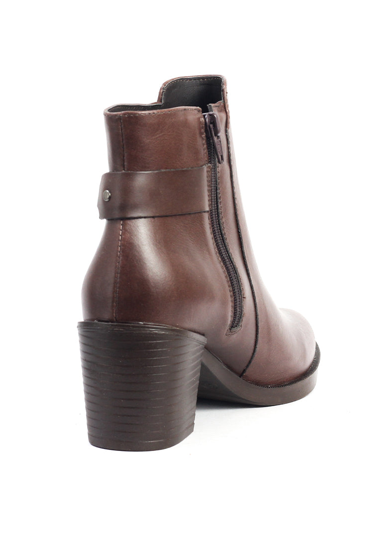 Botines Mujer Cuero Café OCAi - Abigail