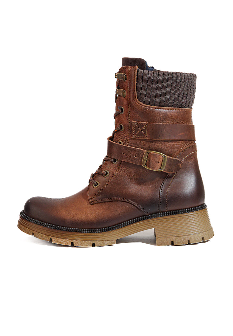 Bota Mujer Cuero Miel OCAi Terra