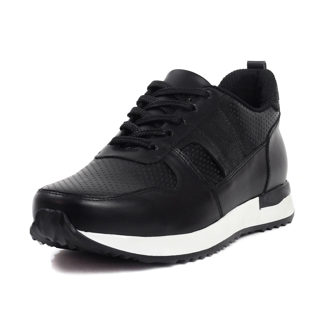 Tenis en Cuero Negro Iván 001