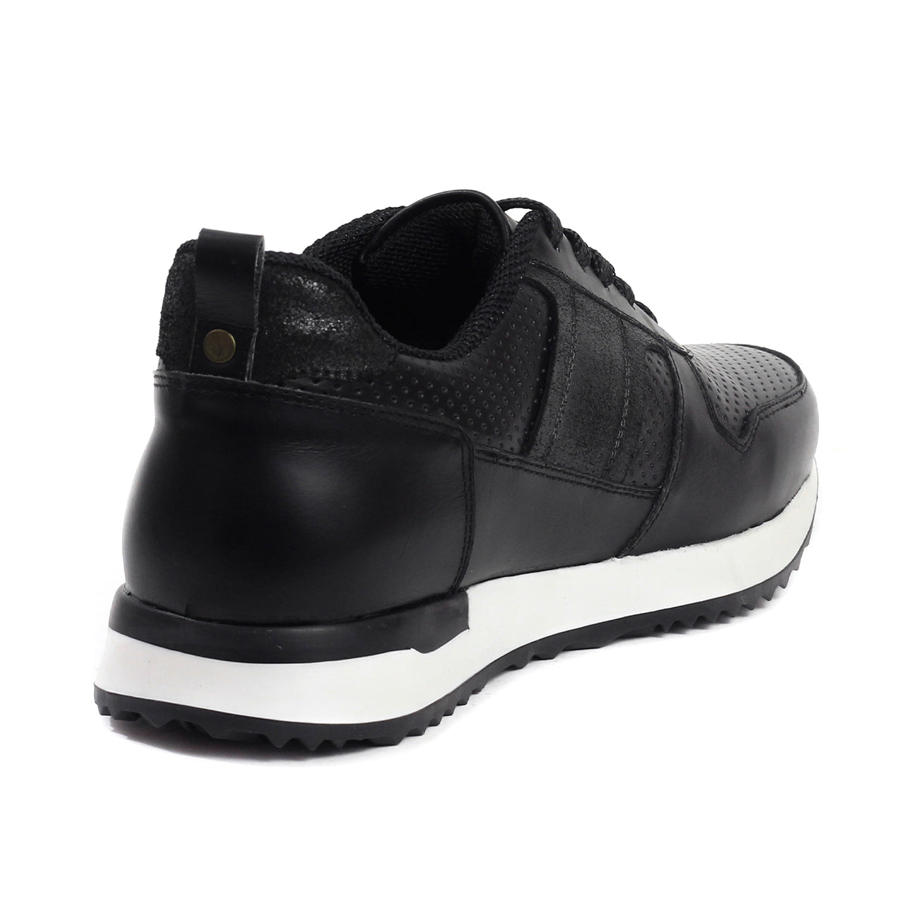 Tenis en Cuero Negro Iván 001