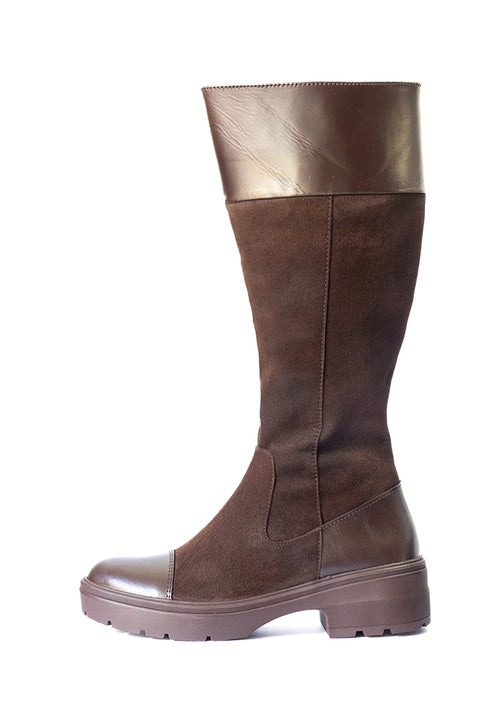 Bota Alta para Mujer en Cuero - Toscana