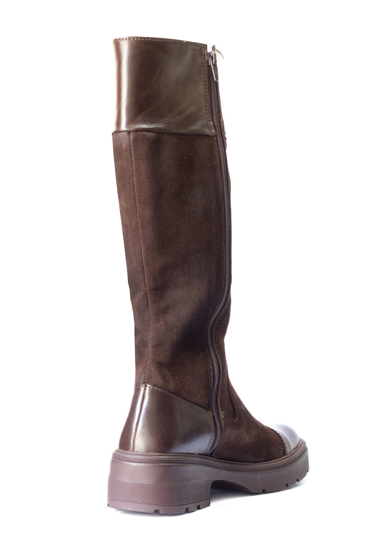 Bota Alta para Mujer en Cuero - Toscana