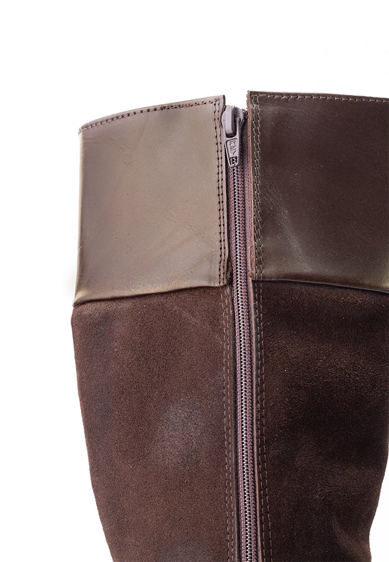 Bota Alta para Mujer en Cuero - Toscana