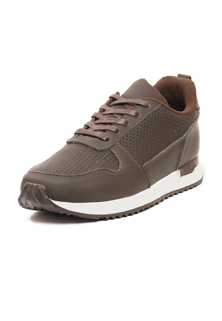 Tenis Cuero Hombre Café OCAi - Iván