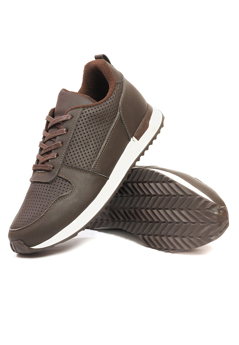 Tenis Cuero Hombre Café OCAi - Iván
