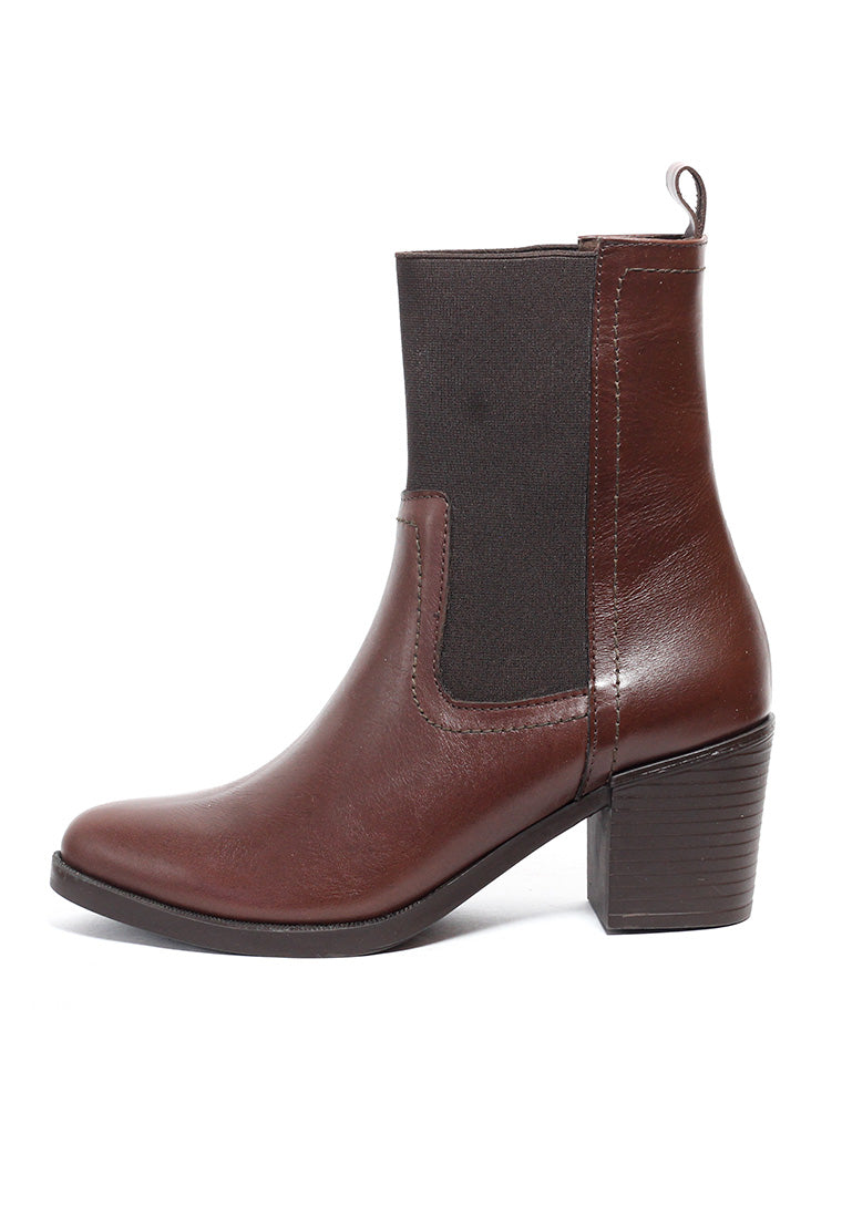Bota Cuero Mujer Coñac OCAi - Savanna