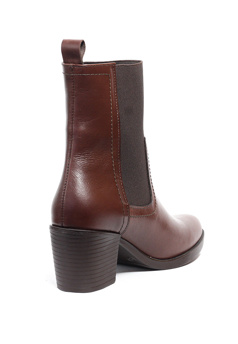 Bota Cuero Mujer Coñac OCAi - Savanna