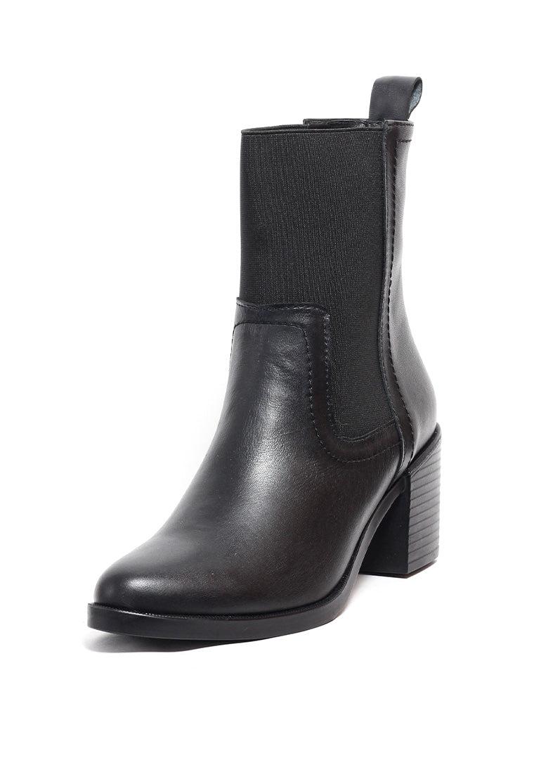 Bota Cuero Mujer Negro OCAi - Vanta
