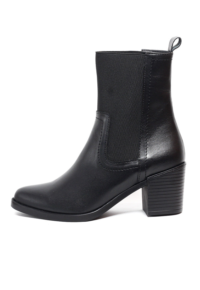 Bota Cuero Mujer Negro OCAi - Vanta