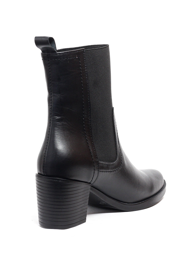Bota Cuero Mujer Negro OCAi - Vanta