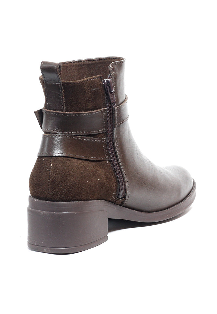 Bota Cuero Mujer Café OCAi - Agra