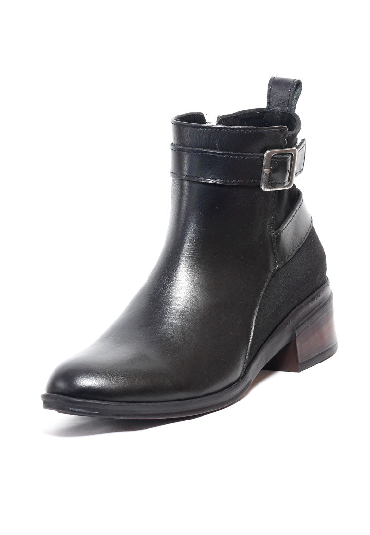 Bota Cuero Mujer Negro OCAi - Onyx