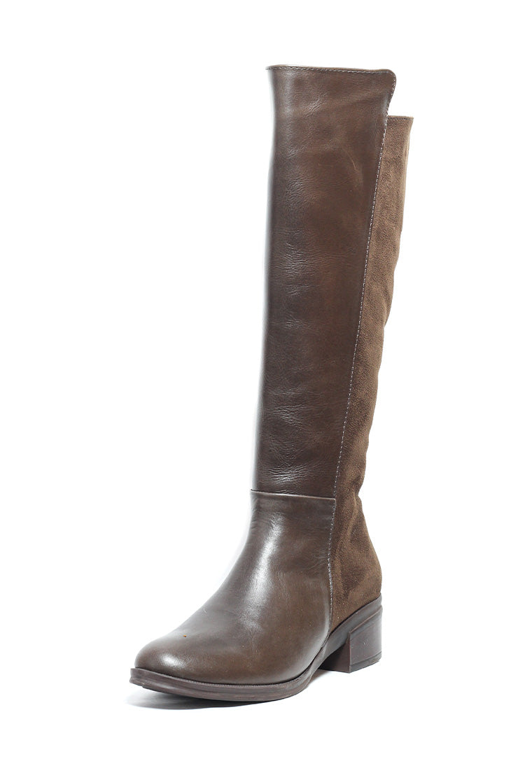 Bota Cuero Mujer Café OCAi - Vesper