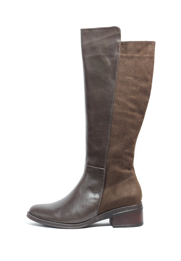 Bota Cuero Mujer Café OCAi - Vesper