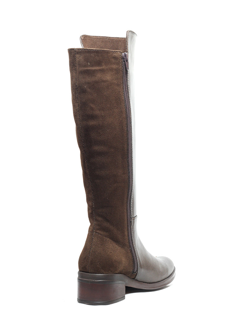 Bota Cuero Mujer Café OCAi - Vesper